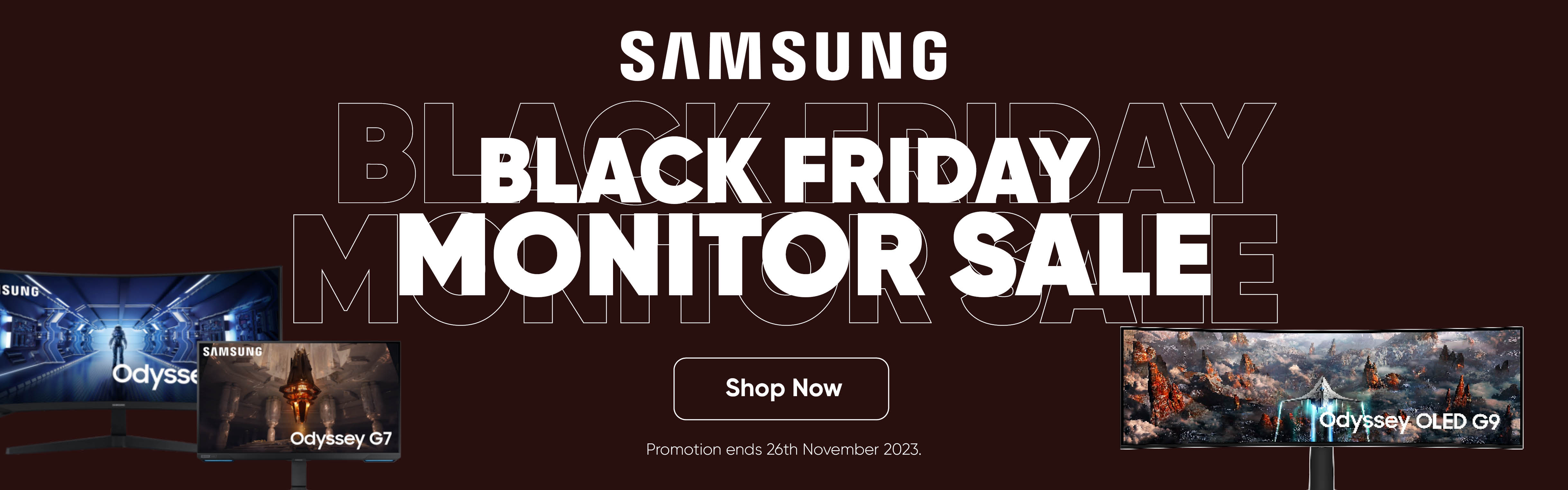 Samsung black fridat y monitor sale   headers
