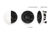 Q Acoustics QI Weatherproof 6.5 inch in-ceiling Speaker Round Pair - White