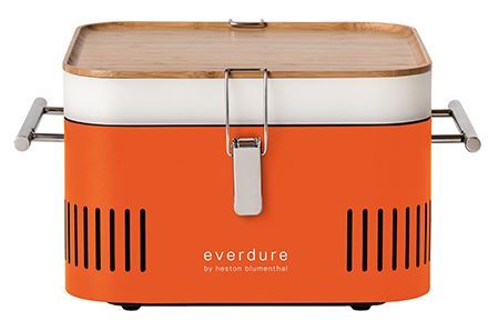 Everdure cube charcoal portable barbeque hbcubeo