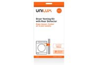 Unilux Dryer Venting Kit with Rear Deflector