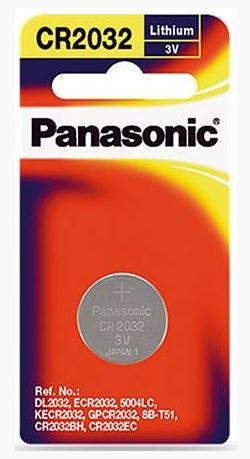 Panasonic 3v coin cell batteries cr 2016pg 1b