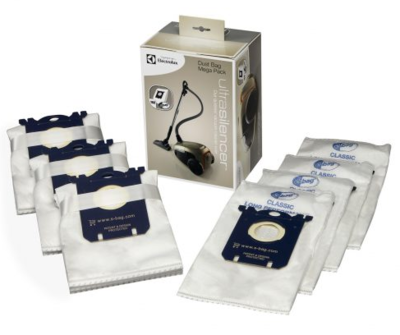 Electrolux ultrasilencer vacuum bag mega pack 16 pack