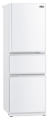 Mitsubishi electric two drawer 306 fridge w
