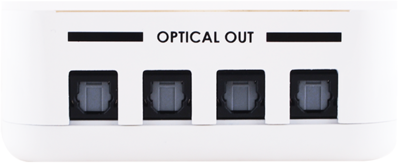 Dct 28 1x4 optical audio splitter 2