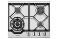 Westinghouse 60cm 4 burner stainless steel gas cooktop