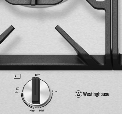 Westinghouse 75cm 5 burner stainless steel gas cooktop %288%29