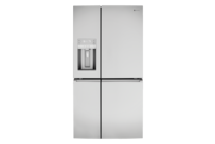 Westinghouse 609l French 4dr Fridge - Ice & Water - Stainless Steel