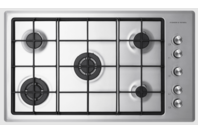 Fisher & Paykel Gas on Steel Hob 90cm LPG Flush Fit Cooktop