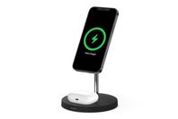 Belkin 2-in-1 Magnetic Wireless Charger Stand Black