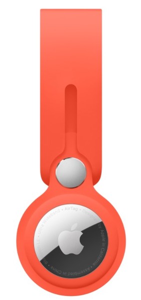 Air tag loop orange