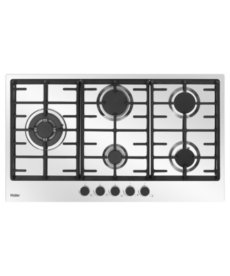 Hcg905wfcx3   haier gas on steel cooktop 90cm