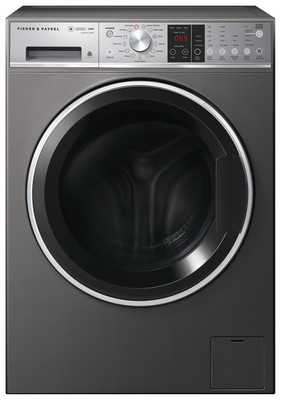 Wh1060sg1   fisher   paykel fisher   paykel front load washer 10kg graphite