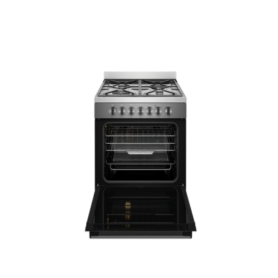 Wfe616dsc   westinghouse 60cm electric freestanding cooker dark stainless steel with 4 burner gas cooktop %282%29
