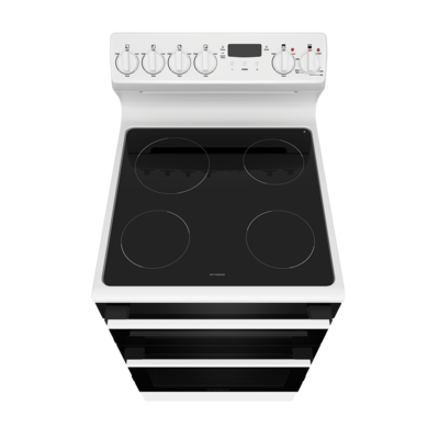 Wle543wc   westinghouse 54cm electric freestanding cooker white with 4 zone ceramic cooktop %283%29
