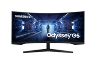 Samsung 34" Odyssey G55T G5 Curved WQHD 3440x1440 Gaming Monitor | 165Hz | 1ms | AMD FreeSync | HDR10 (LC34G55TWWEXXY)