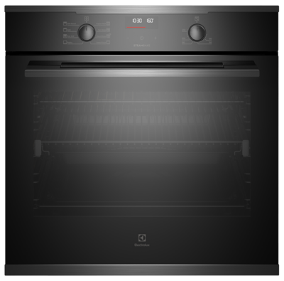 Eve614dse   electrolux 60cm dark stainless steel 8 multifunction oven with steambake %281%29