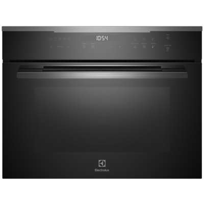 Evem645dse   electrolux 45cm dark stainless steel 9 functions compact combination microwave oven