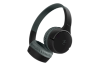 Belkin SOUNDFORM Mini Wireless On-Ear Headphones for Kids Black