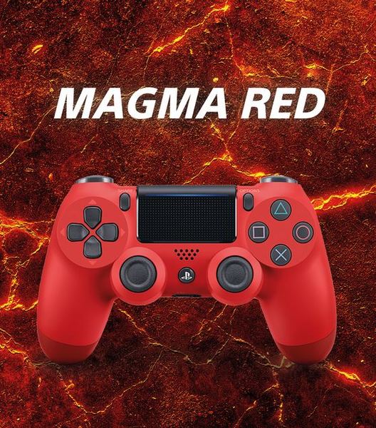 Ps4 controller   magma red   1