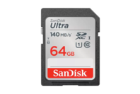 Sandisk Ultra SDXC 64GB 140MB/S UHS-I C10 Memory Card