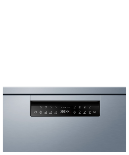 Hdw15f3s1   haier freestanding dishwasher with steam   satina %282%29