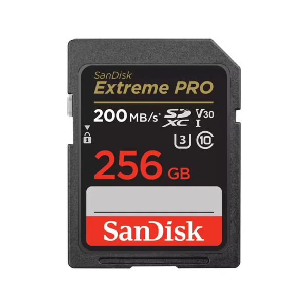 Sdsdxxd 256g gn4in   sandisk extreme pro sdxc 256gb 200mbs uhs i memory card