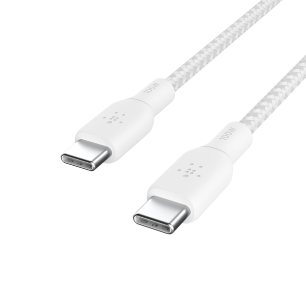 Cab014bt3mwh   belkin boostcharge usb c to usb c cable 100w white %282%29