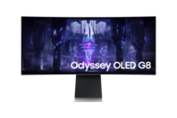 Samsung 34" Odyssey OLED G8 Ultra-WQHD 3440x1440 Curved Gaming Monitor | 175Hz | HDR | AMD FreeSync (LS34BG850SEXXY)