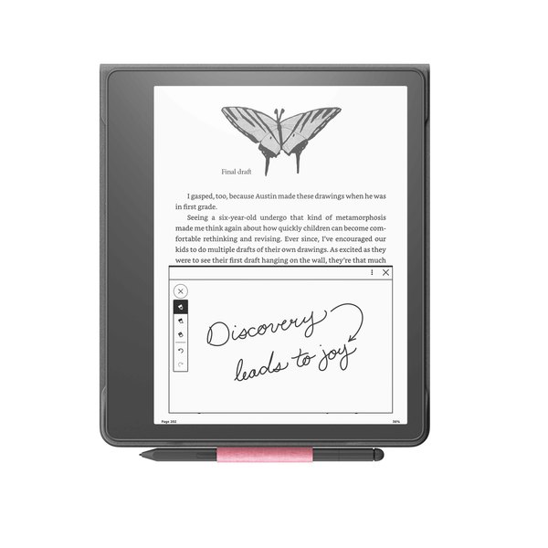 Kindle scribe fabric rose 02