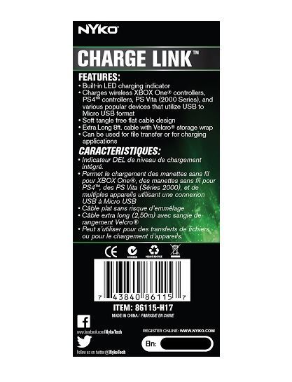 Nyko xbox one charge link 3