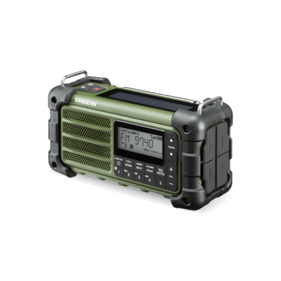 Mmr 99fg   sangean am  fm rds  bluetooth  aux  multi powered digital tuning radio   forest green %282%29