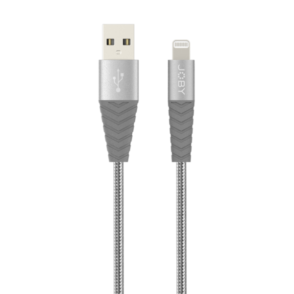 Jb01815   joby charge and sync lightning cable 1.2m space grey %282%29