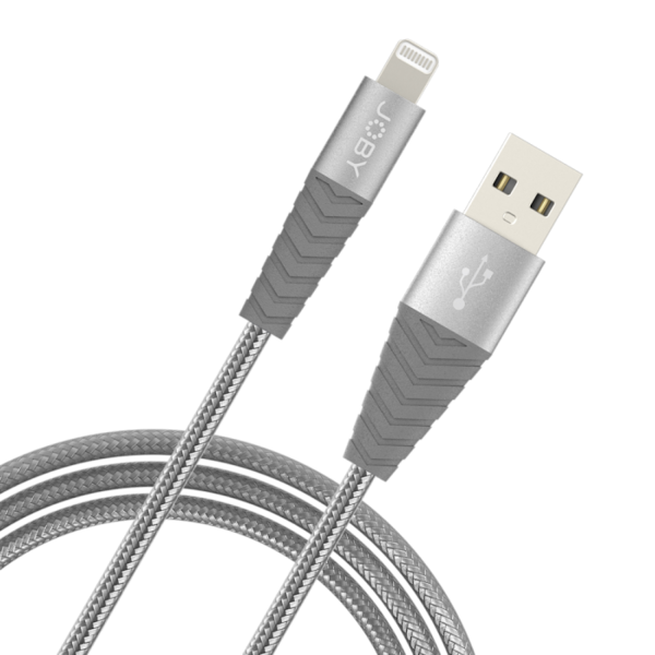 Jb01815   joby charge and sync lightning cable 1.2m space grey %283%29