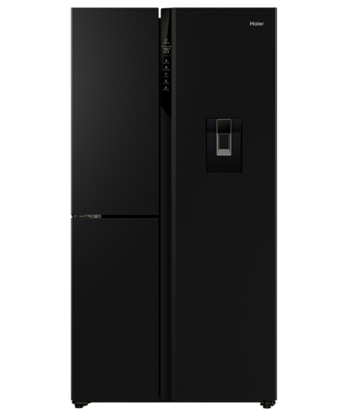 Hrf575xhc   haier three door side by side refrigerator freezer  90.5cm  575l  water %281%29
