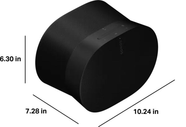 E30g1au1blk   sonos era 300 smart speaker black %287%29