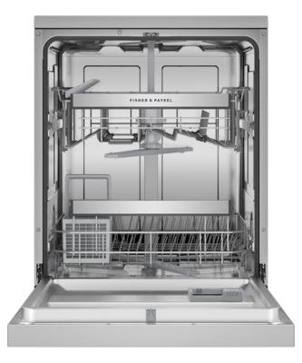 Dw60fc1x2   fisher   paykel series 5 freestanding sanitising dishwasher stainless steel %282%29