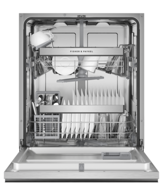 Dw60un2x2   fisher   paykel series 5 built under sanitising dishwasher with auto door open dry stainless steel %283%29