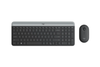 Logitech MK470 Slim combo Wireless Keyboard and Mouse - Graphite