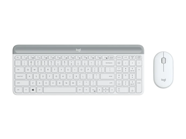 920 009183   logitech mk470 slim combo wireless keyboard and mouse   off white 1