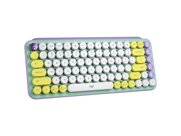 920 010578   logitech pop keys wireless mechanical keyboard with customizable emoji keys   daydream 3