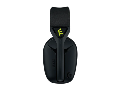 981 001051   logitech g435 lightspeed wireless gaming headset   black and neon yellow 4