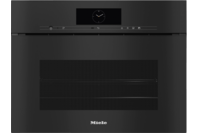 Miele DGC 7840 HCX Pro Handleless Compact Steam Combination Oven Obsidian Black