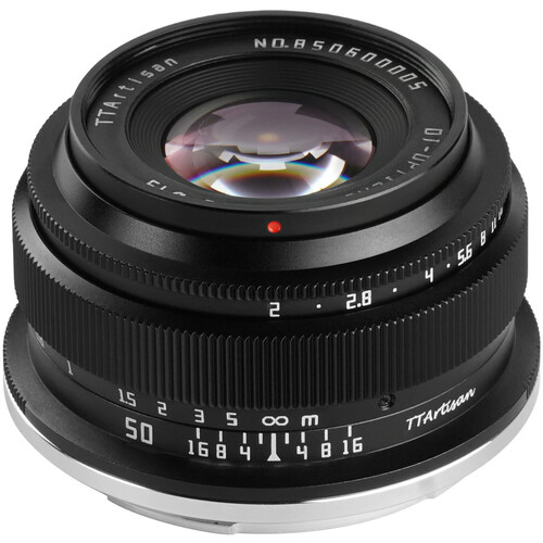 Ttf5020 b z   ttartisan 50mm f2 nikon z full frame black