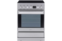 Eurotech 60cm Electric Freestanding Cooker - Stainless Steel