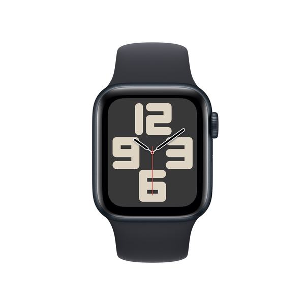 Apple watch se gps 40mm midnight aluminium midnight sport band pdp image position 2  anz