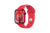 Apple Watch S9 GPS + Cellular 41mm Red Aluminium Case - Red Sport Band - M/L