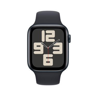 Apple watch se gps 44mm midnight aluminium midnight sport band pdp image position 2  anz
