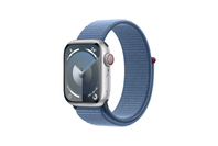 Apple Watch S9 GPS + Cellular 41mm Silver Case - Winter Blue Sport Loop