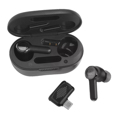 Jbl quantum tws true wireless gaming earbuds in ear headphones %28black%29 4