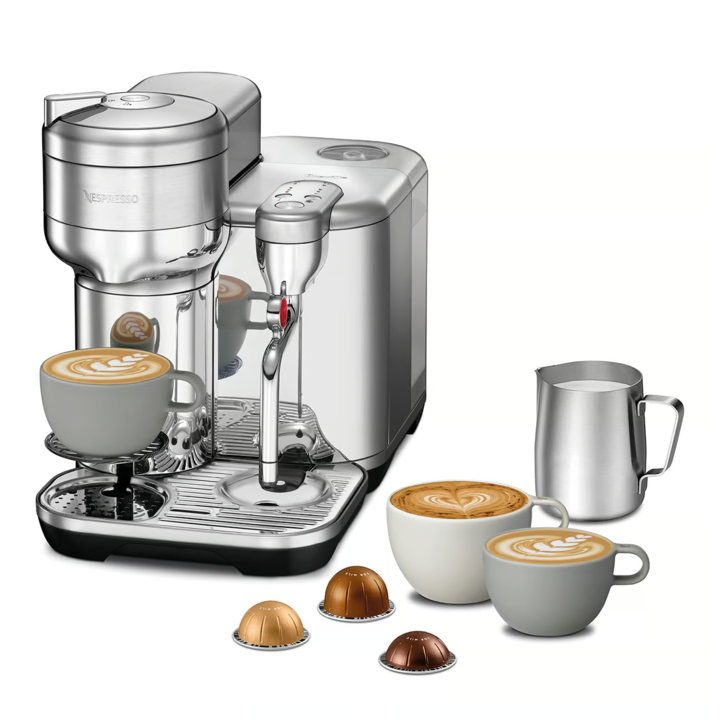 Bve850bss   breville nespresso the vertuo creatista   brushed stainless steel 4